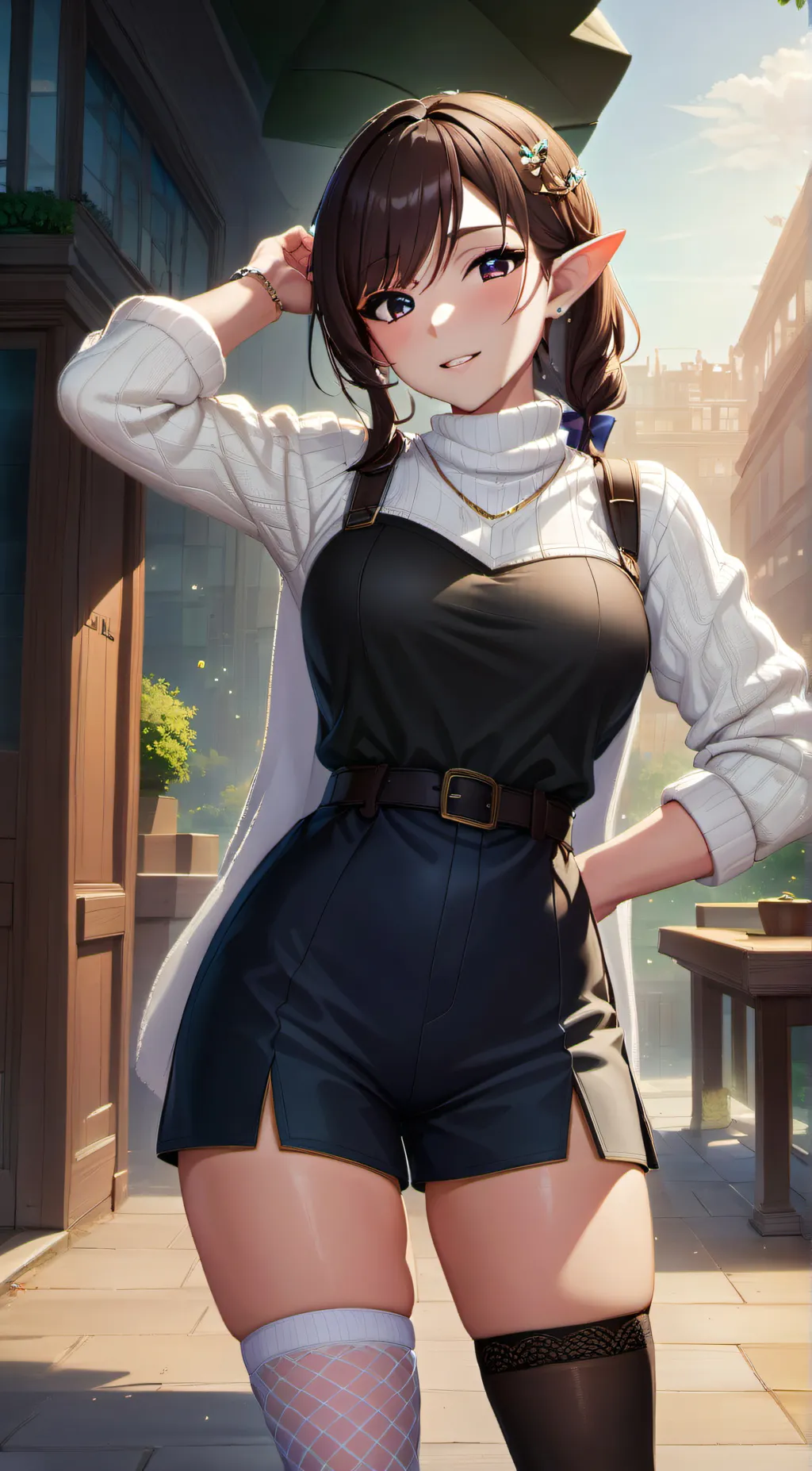 ai character: Maya background