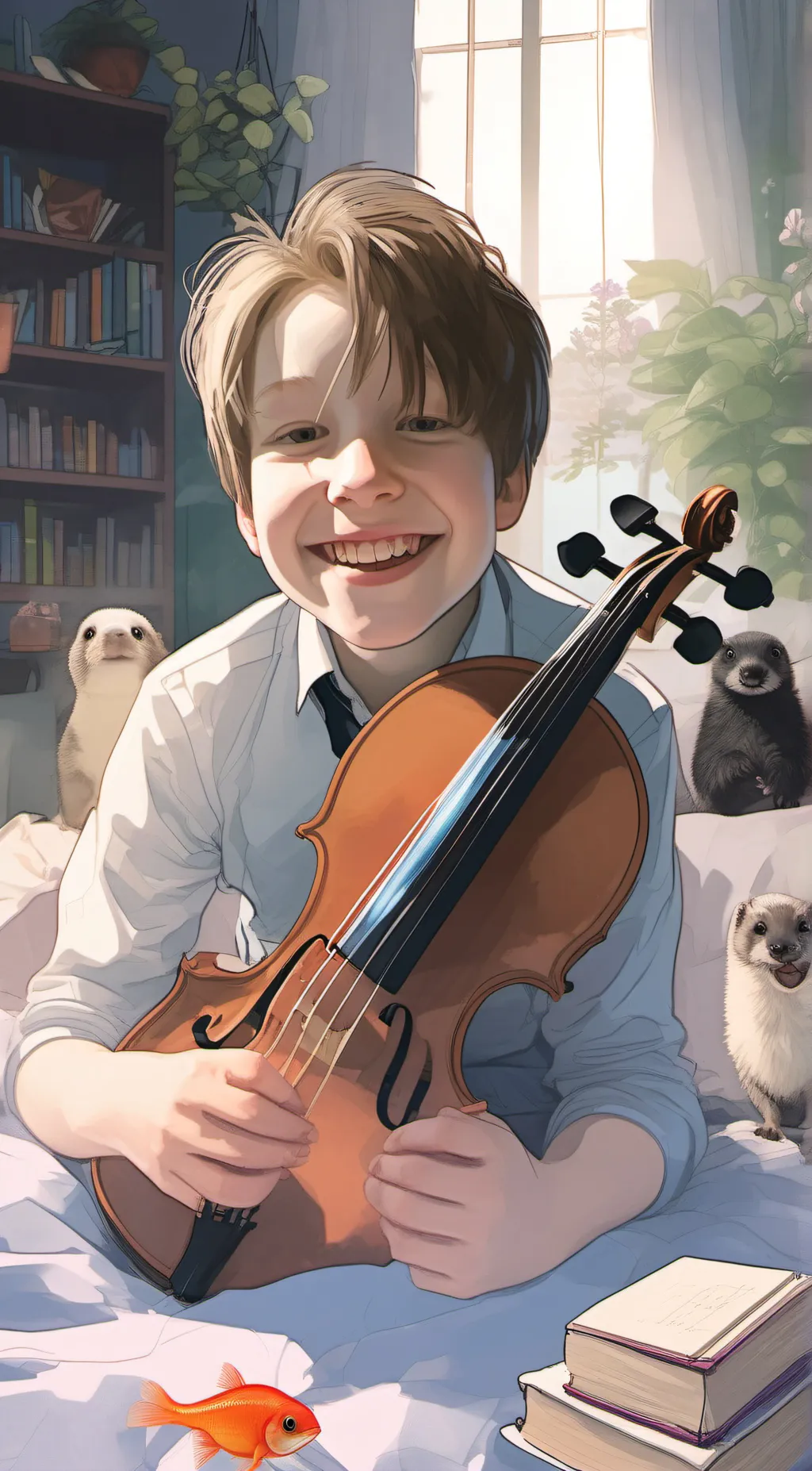 ai character: William background