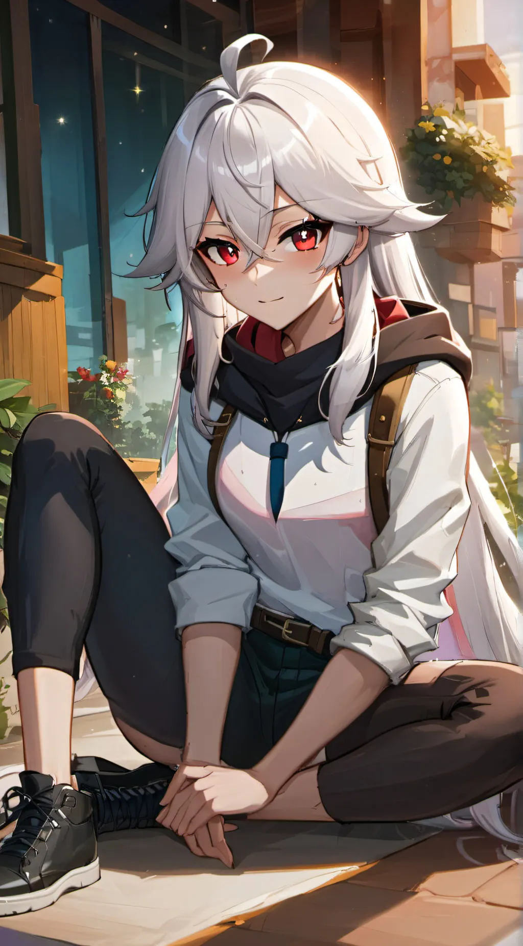 ai character: ☞*`.;-Ňŷx-;.`*☜ background