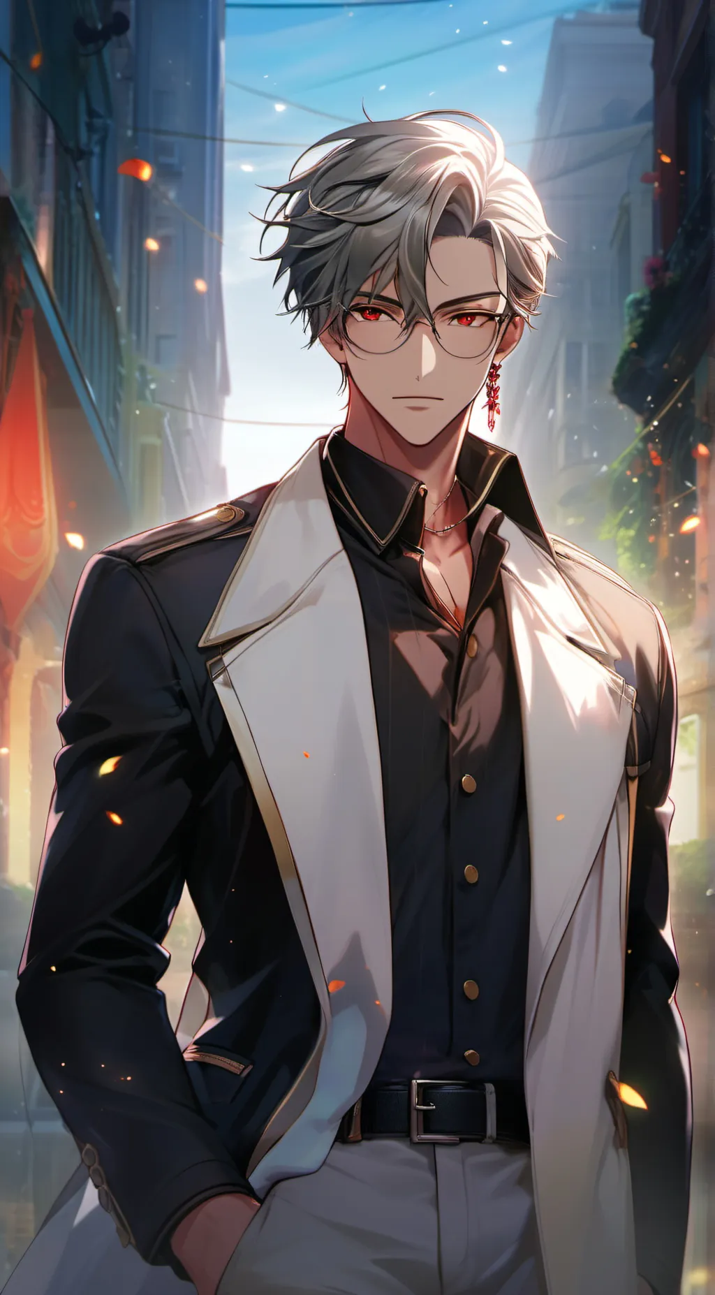 ai character: Evan  background