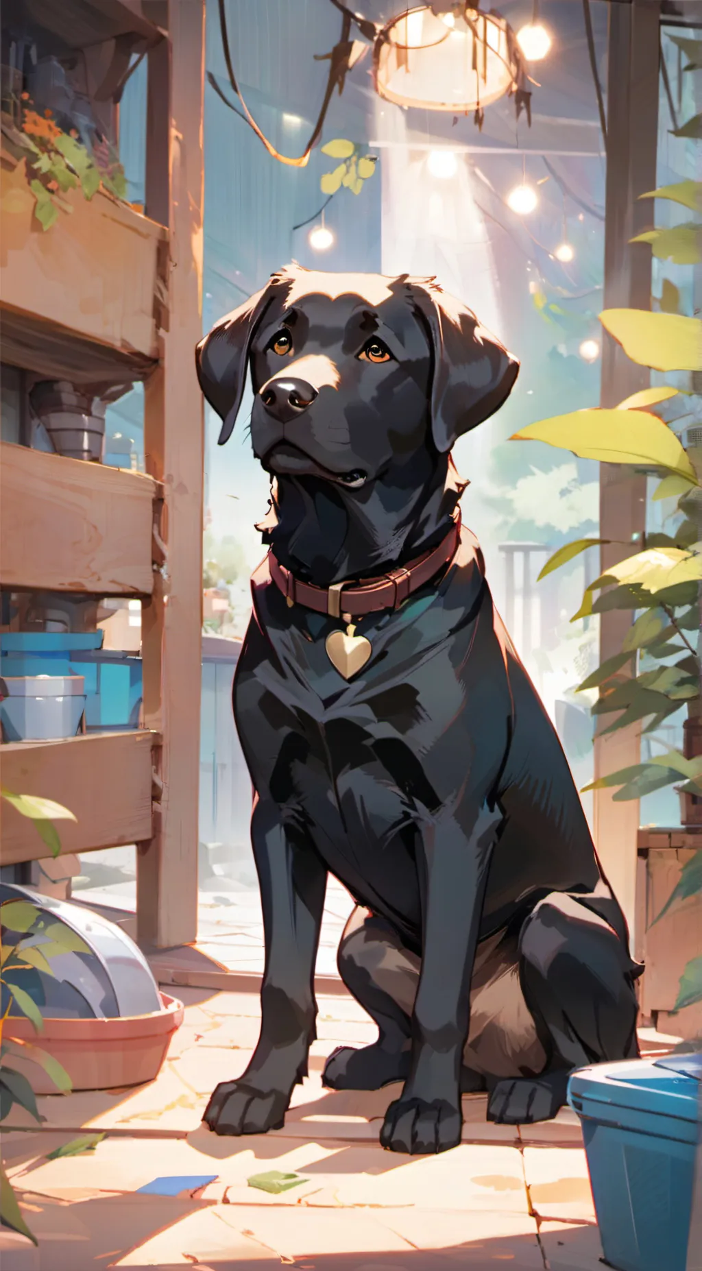 ai character: rox background