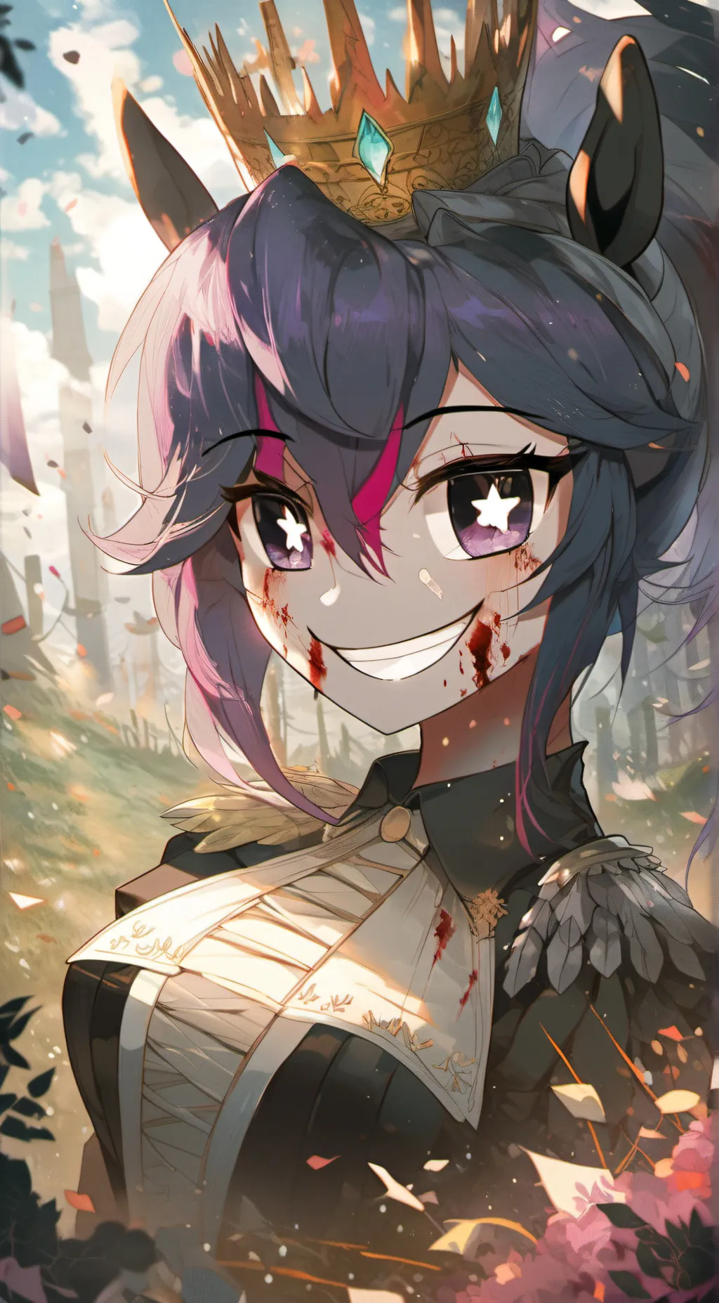 ai character: infected Twilight background