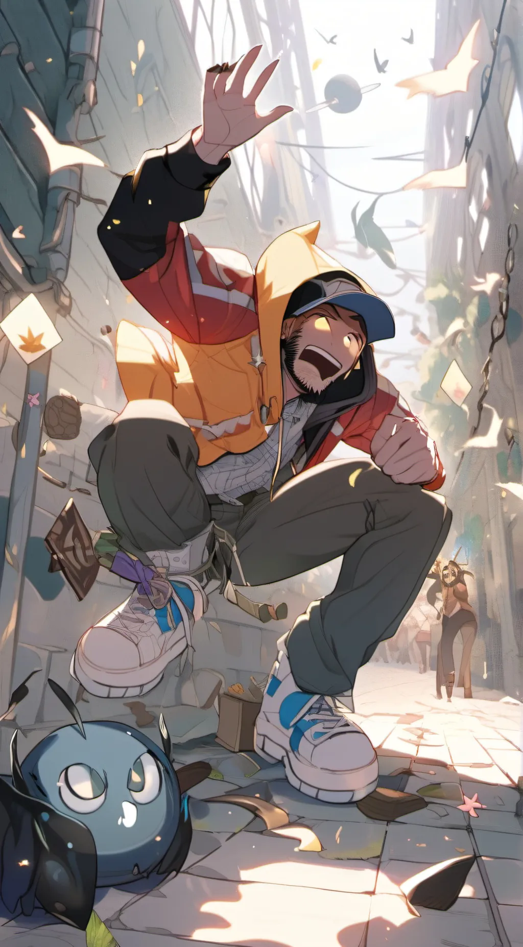 ai character: whitty background