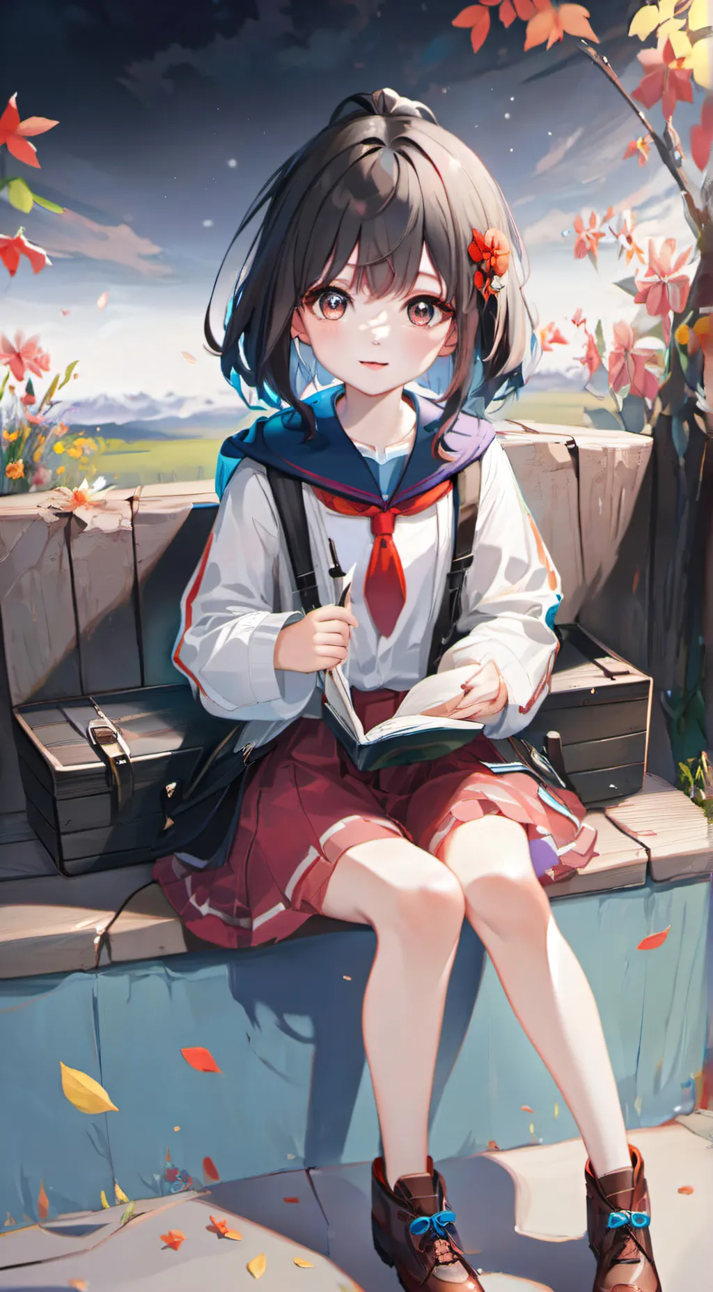 ai character: Faith background