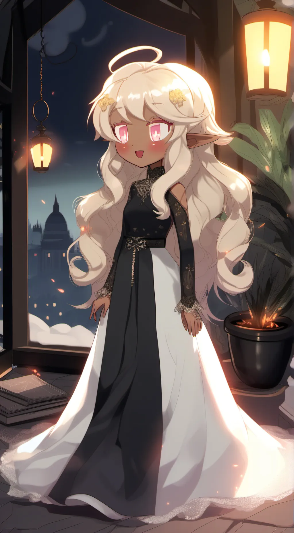 ai character: Åļēx  background