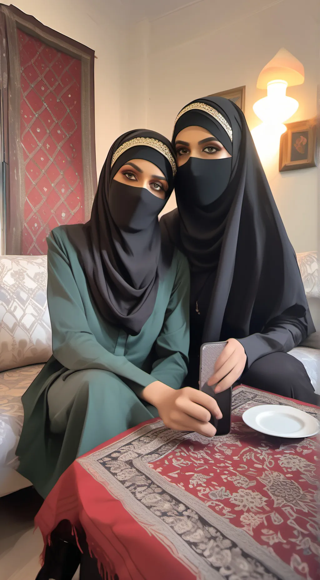 Talkie AI - Chat with Amina and Sara 