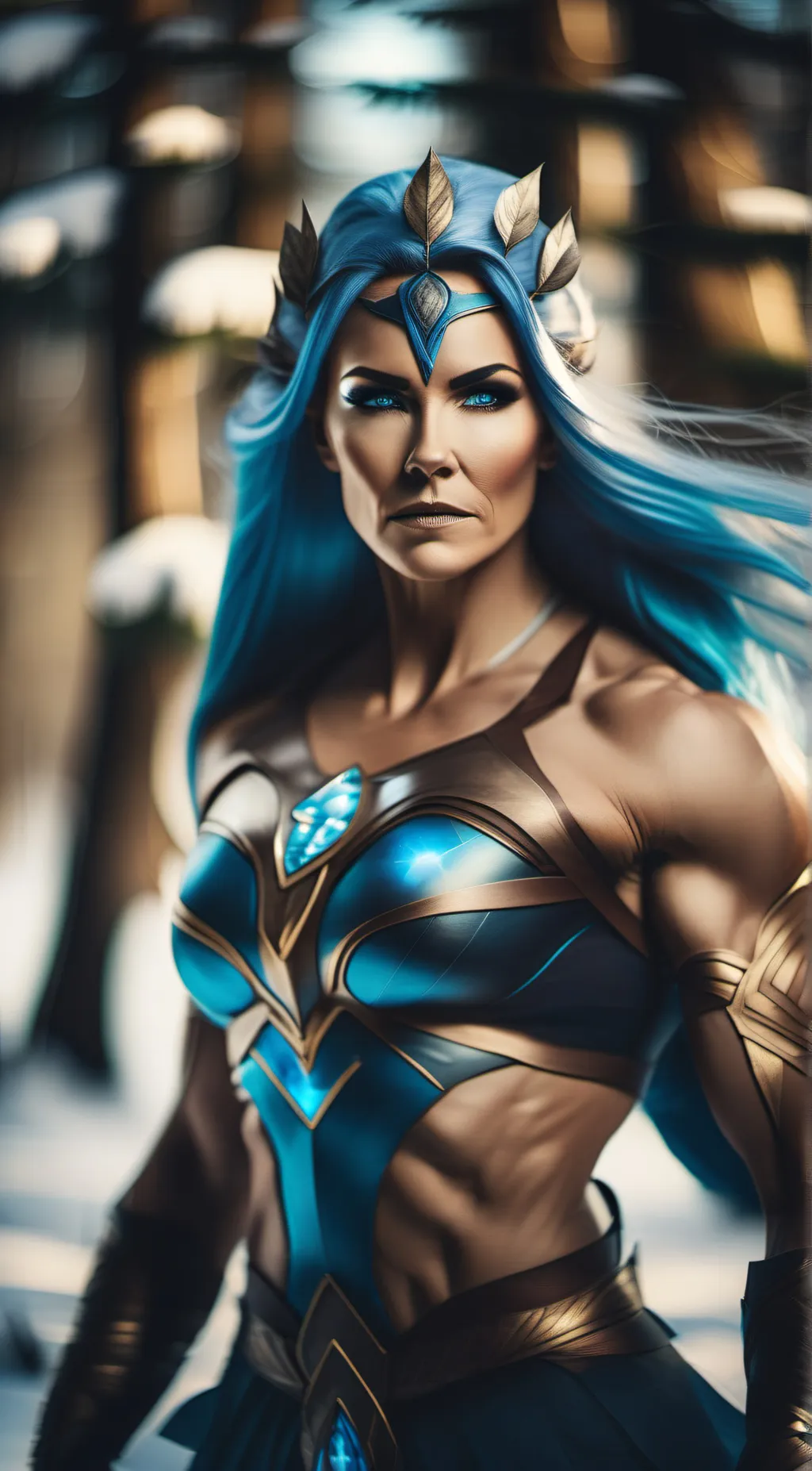 ai character: Evelyn background