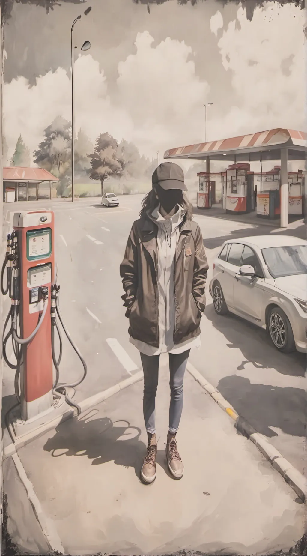 ai character: Lucas background