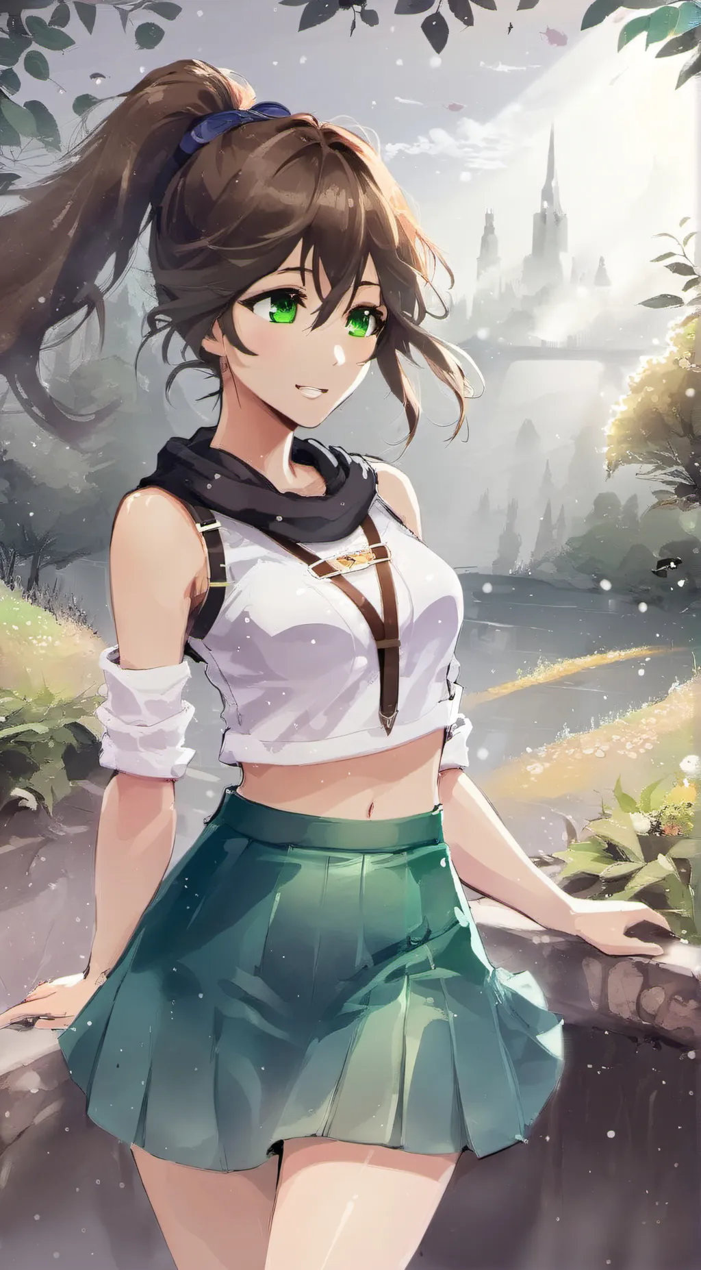 ai character: Lisa background