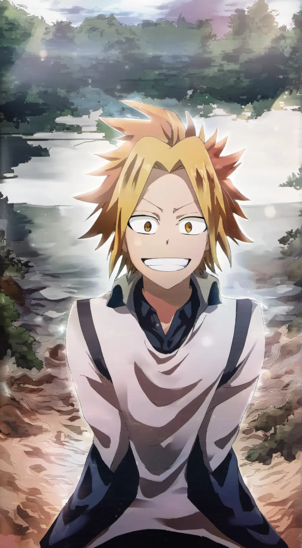 ai character: denki background