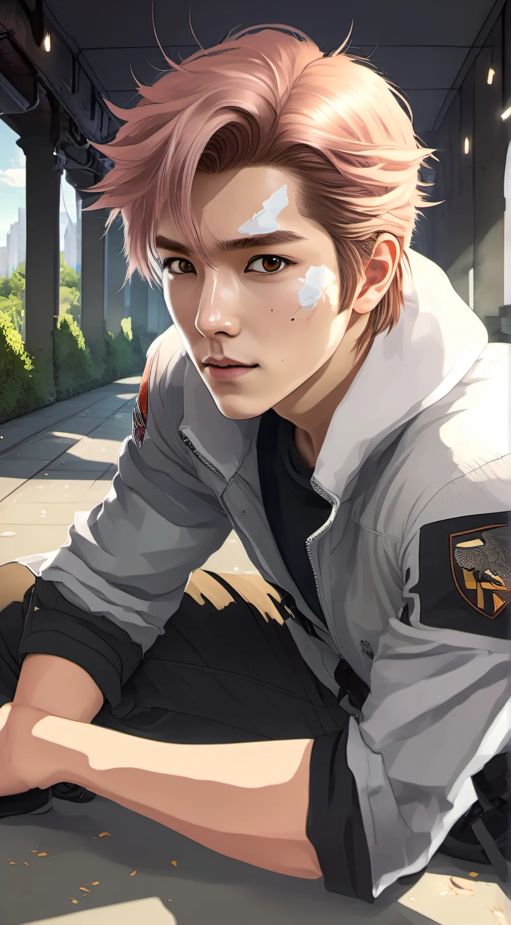 ai character: Alan west background