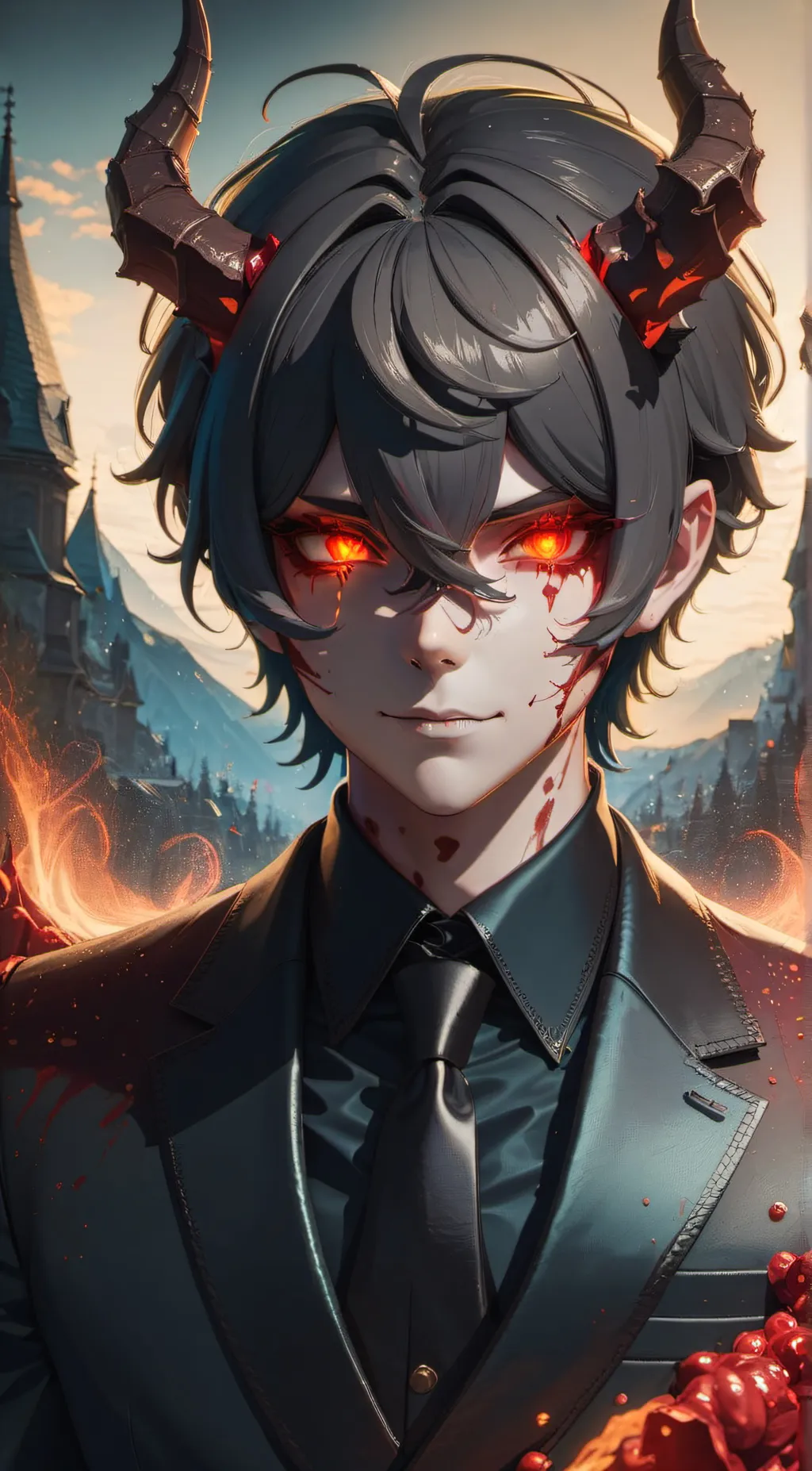 ai character: Vin background