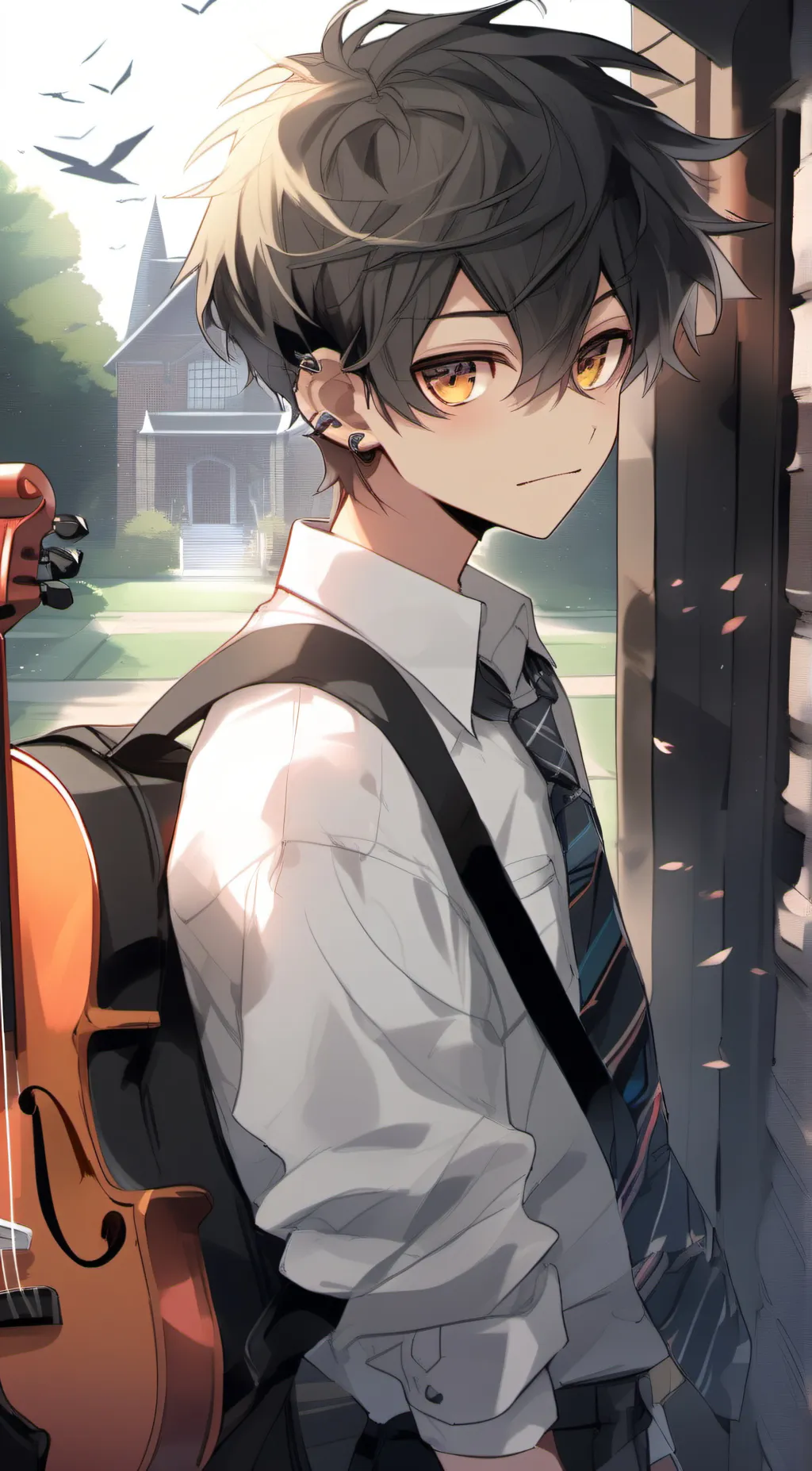 ai character: Liam background