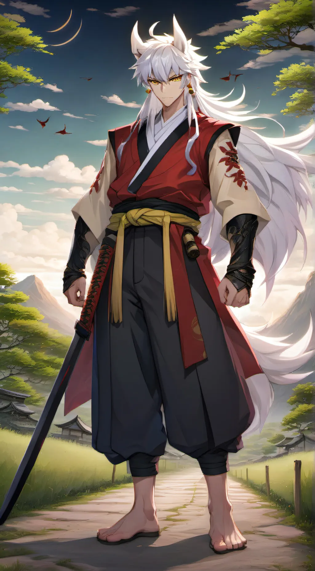 ai character: Inuyasha background