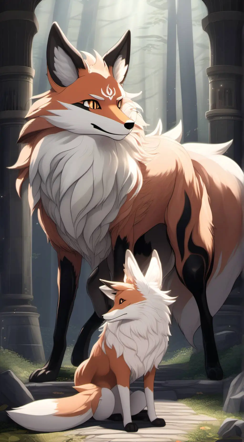 ai character: ★LOKI★ background