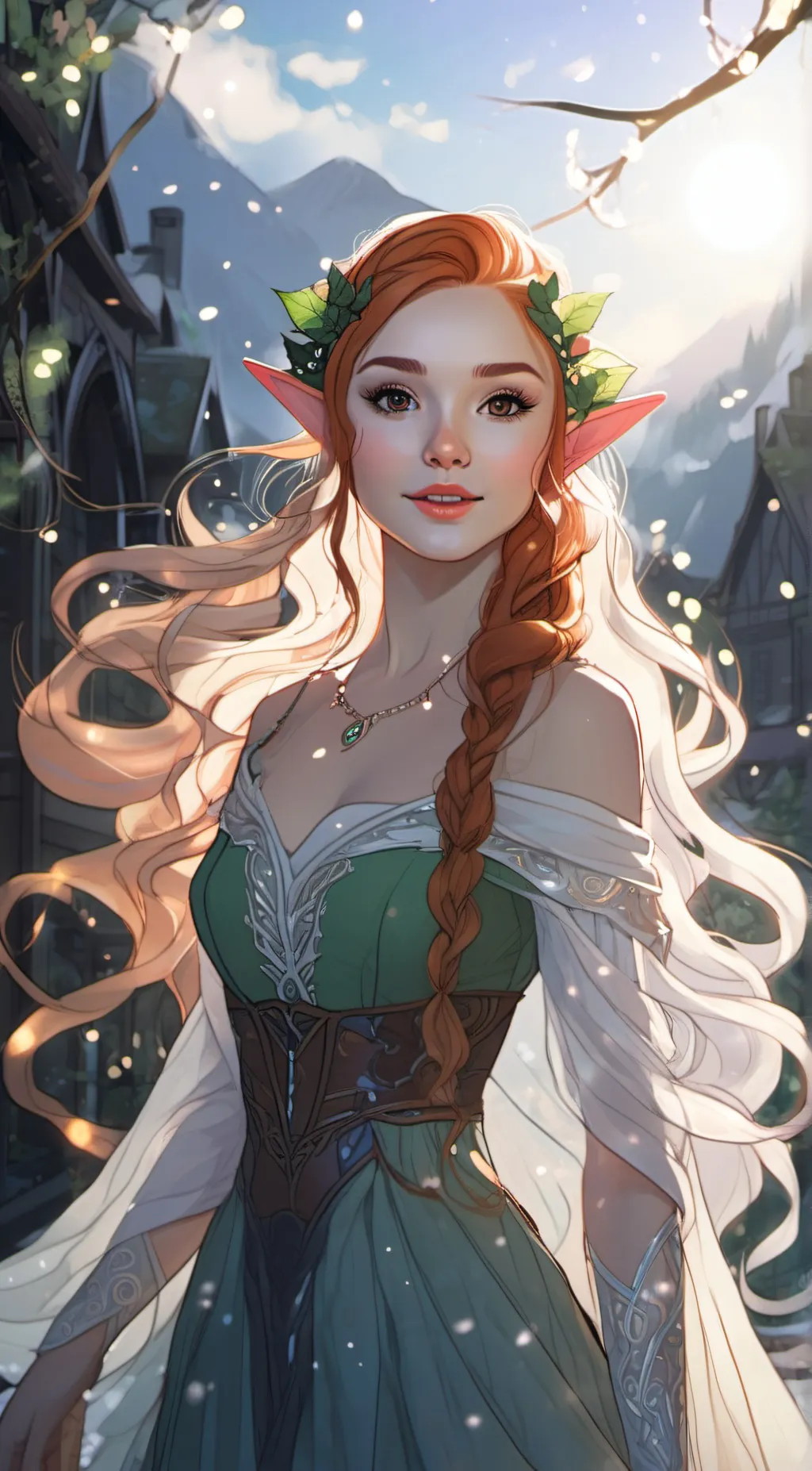 ai character: Elvilia background