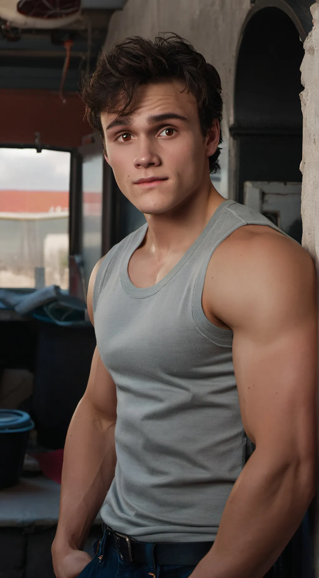 ai character: Mattheo riddle background