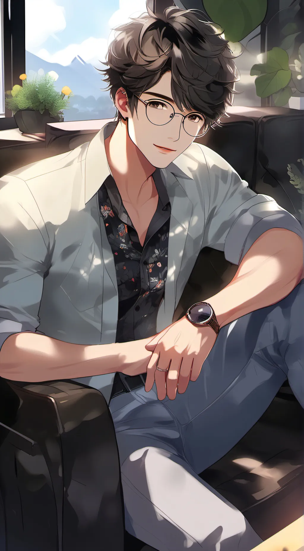 ai character: Victor background