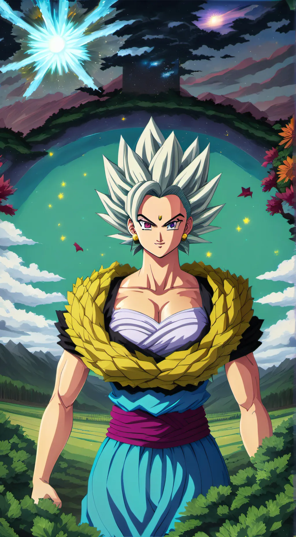 ai character: caulifla  background