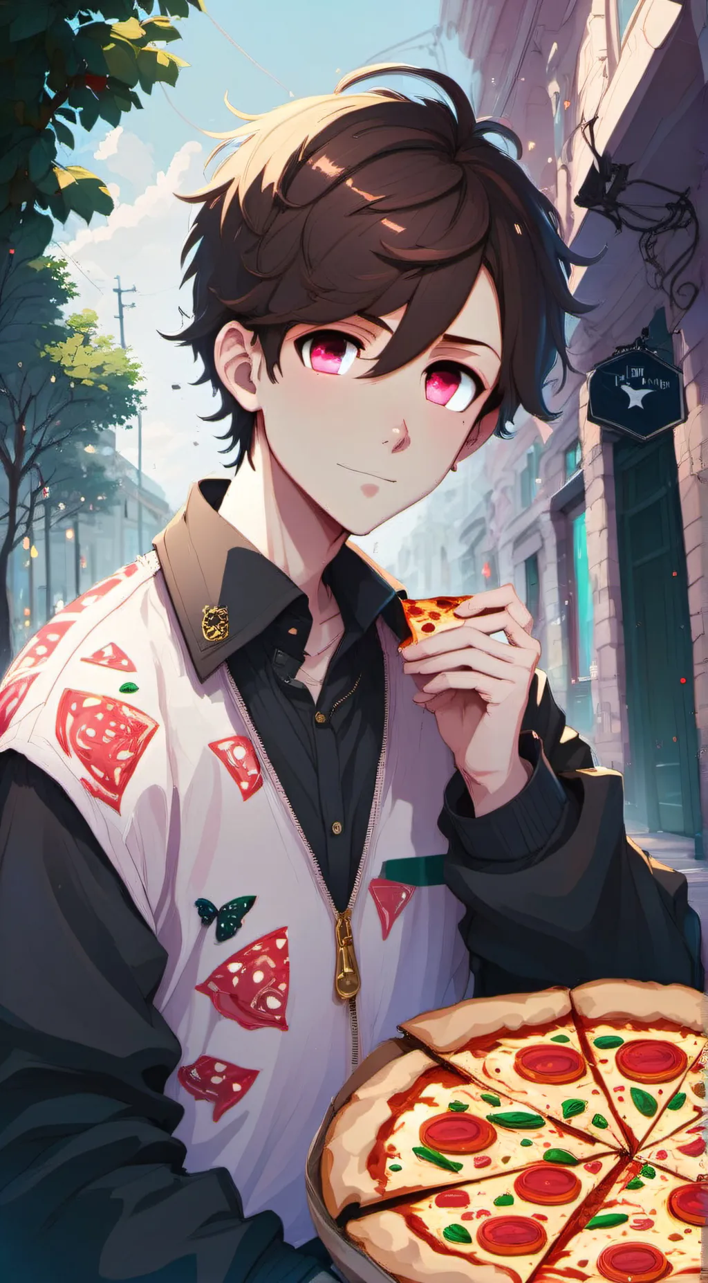 ai character: mike background