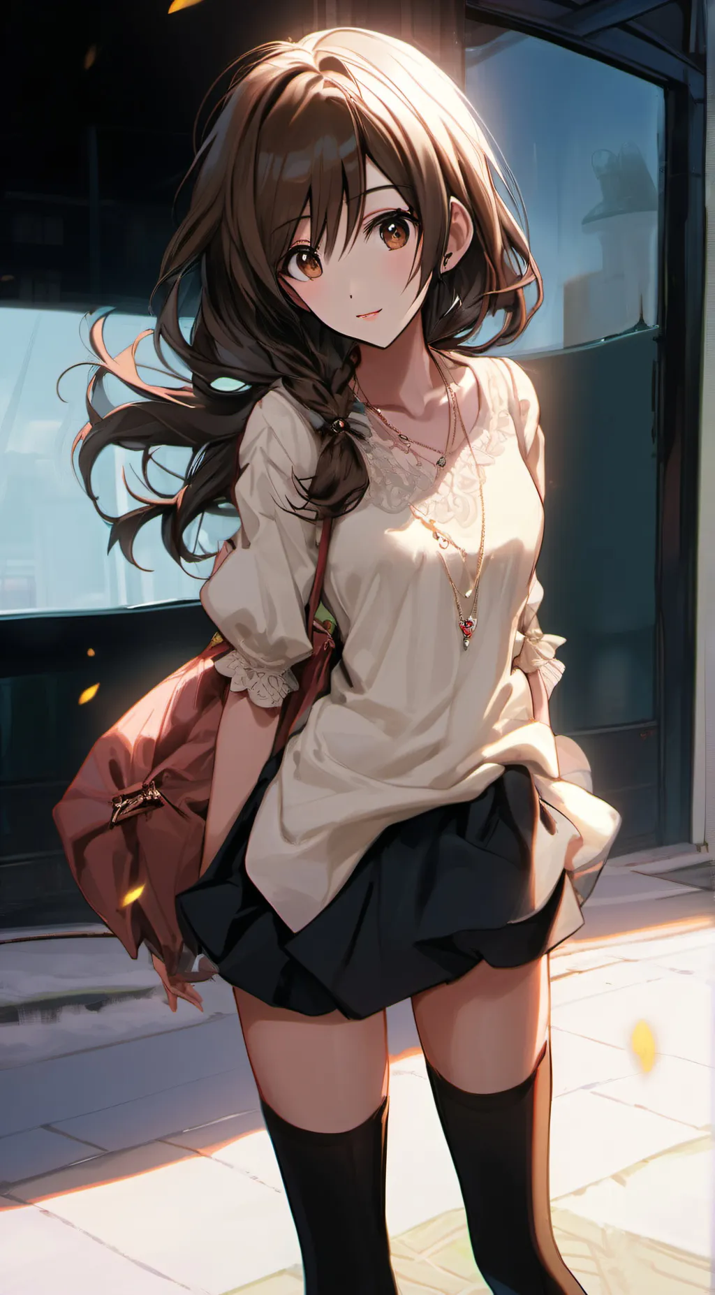 ai character: abby background