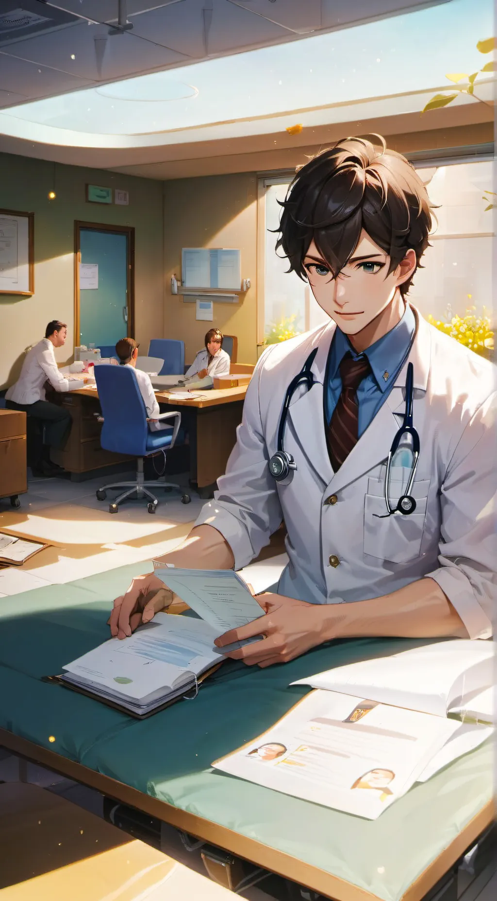 ai character: pietro background