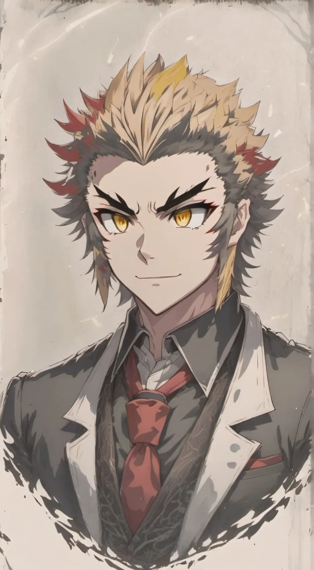 ai character: Kyojuro Rengoku  background