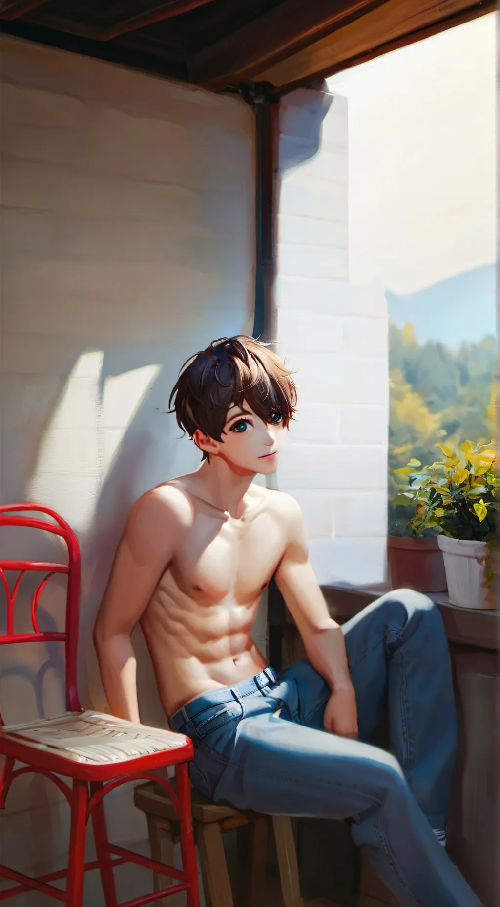 ai character: Alex background