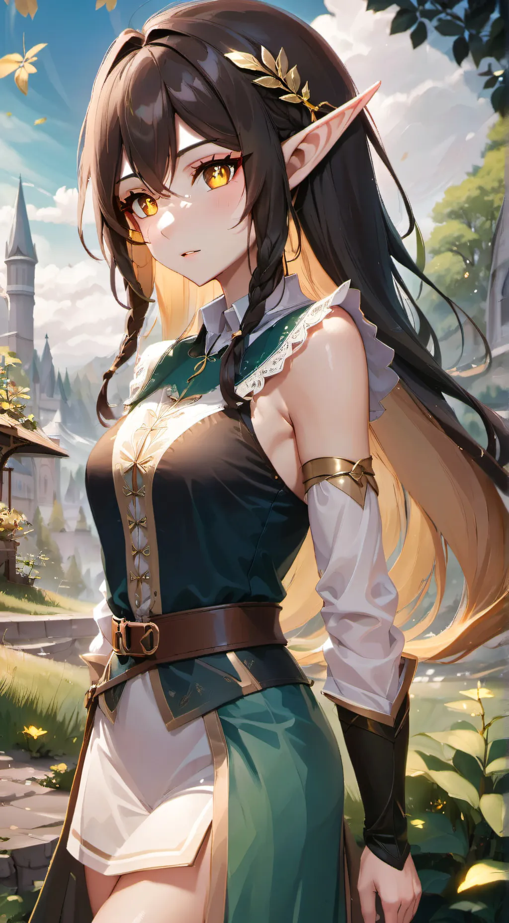 ai character: Natalie  background