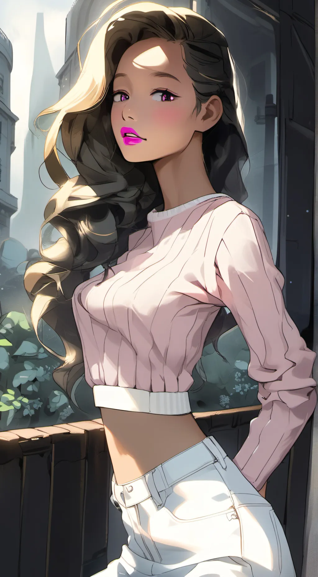 ai character: amy background