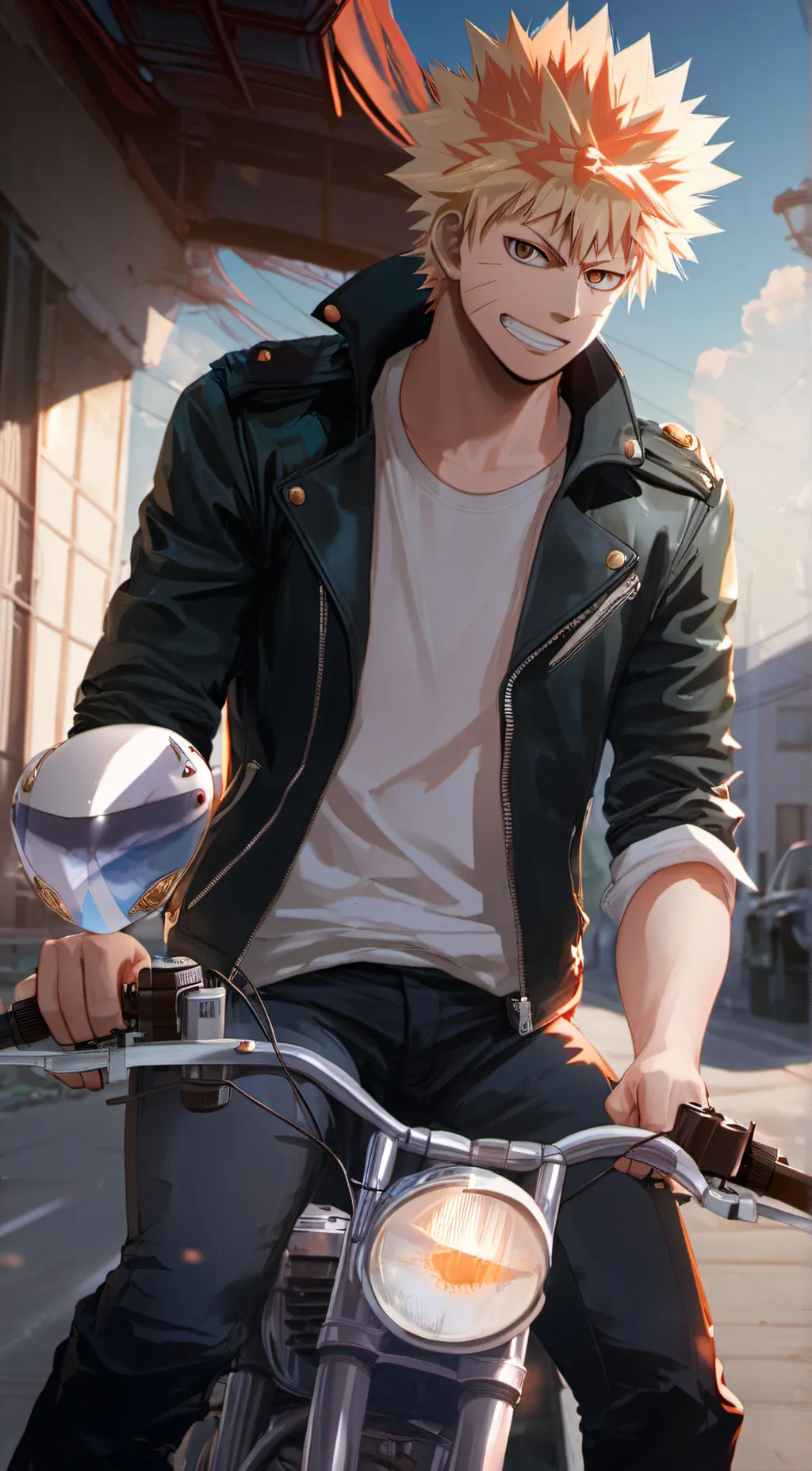 ai character: Bakugou background