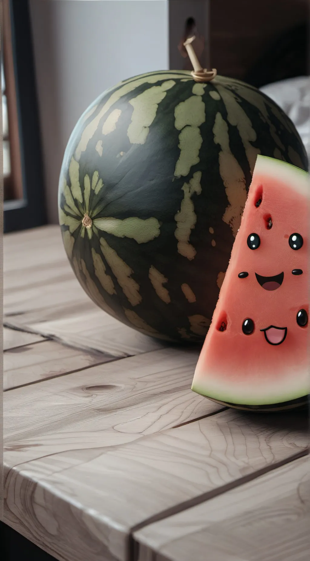 ai character: Cute watermen  background