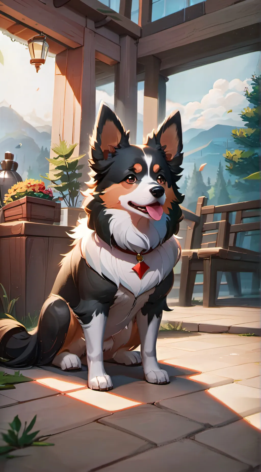 ai character: Sarah background