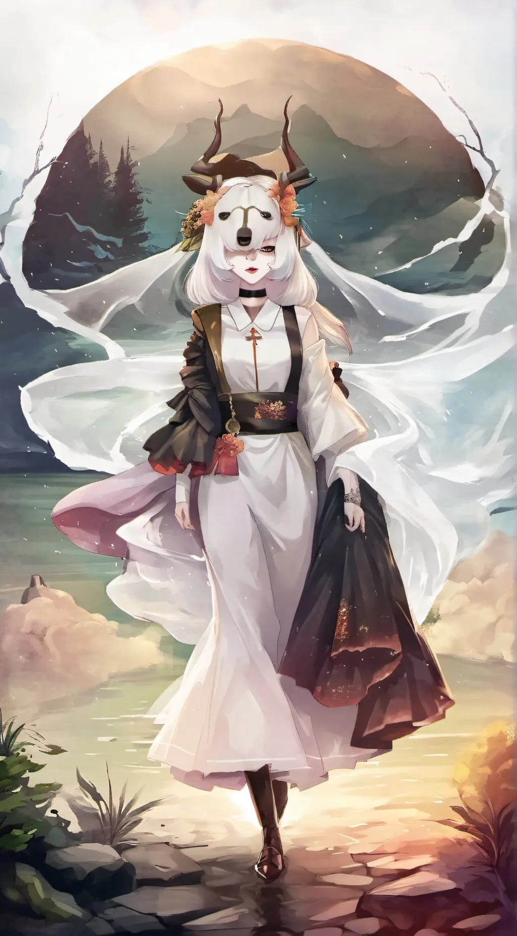 ai character: Spirit background