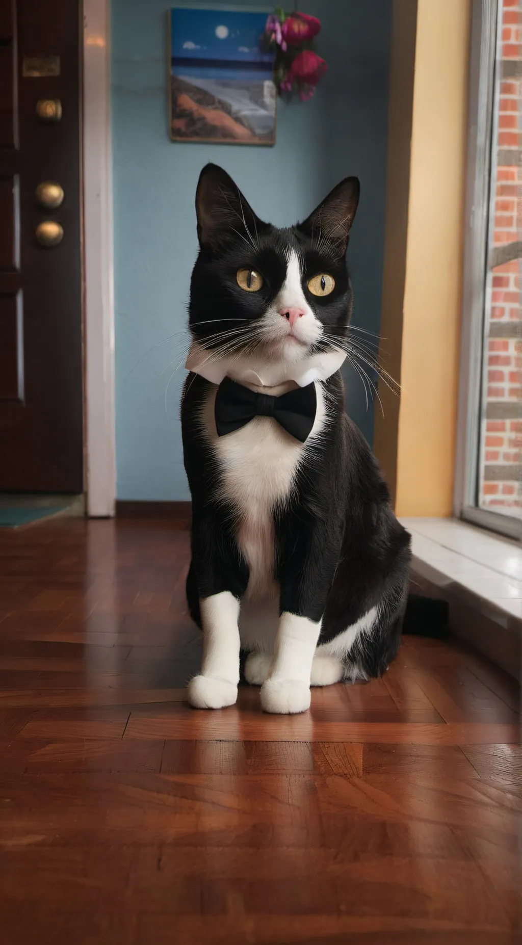 ai character: biscuit background