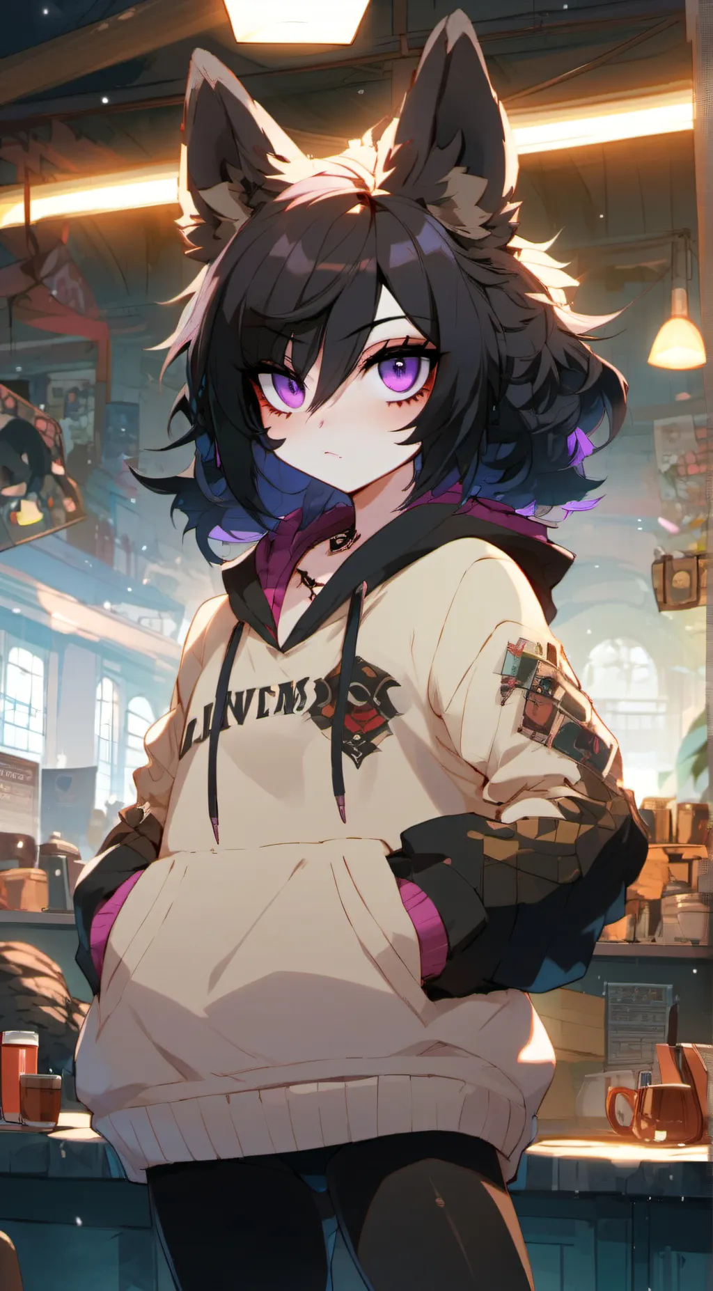 ai character: Razz background