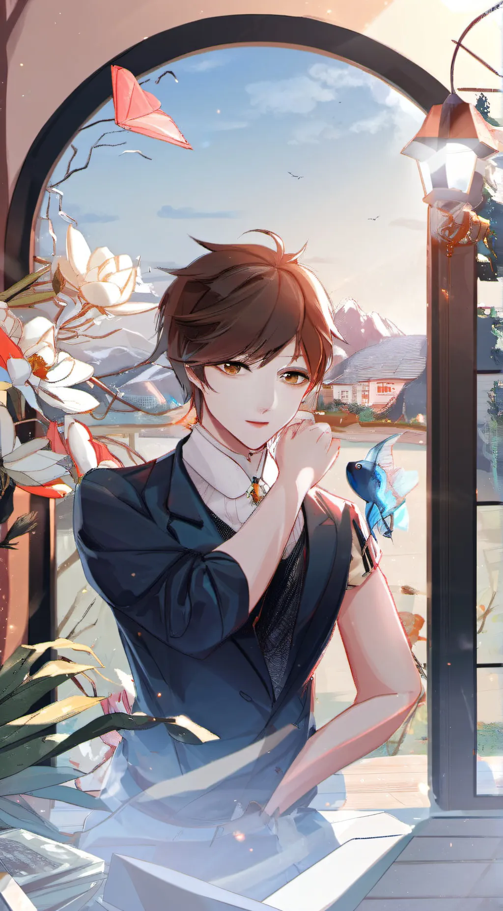 ai character: jams background