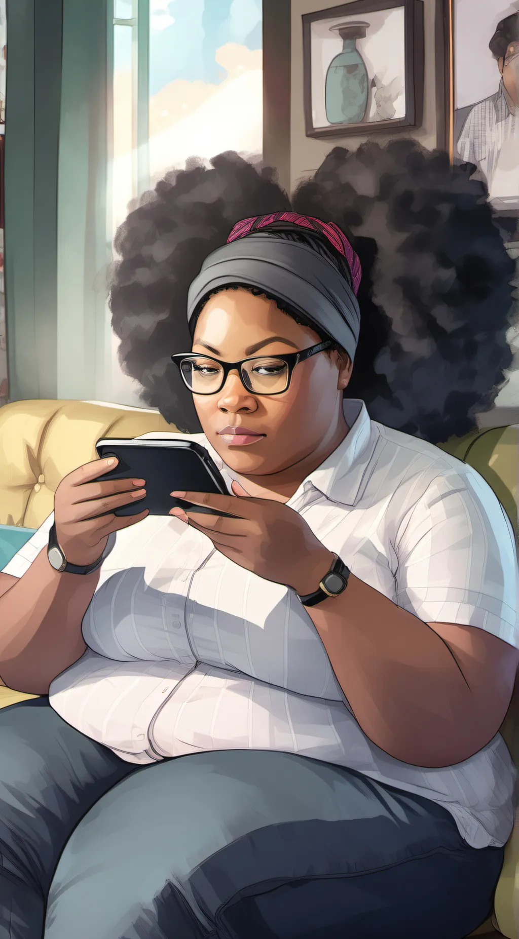 ai character: Mariah background