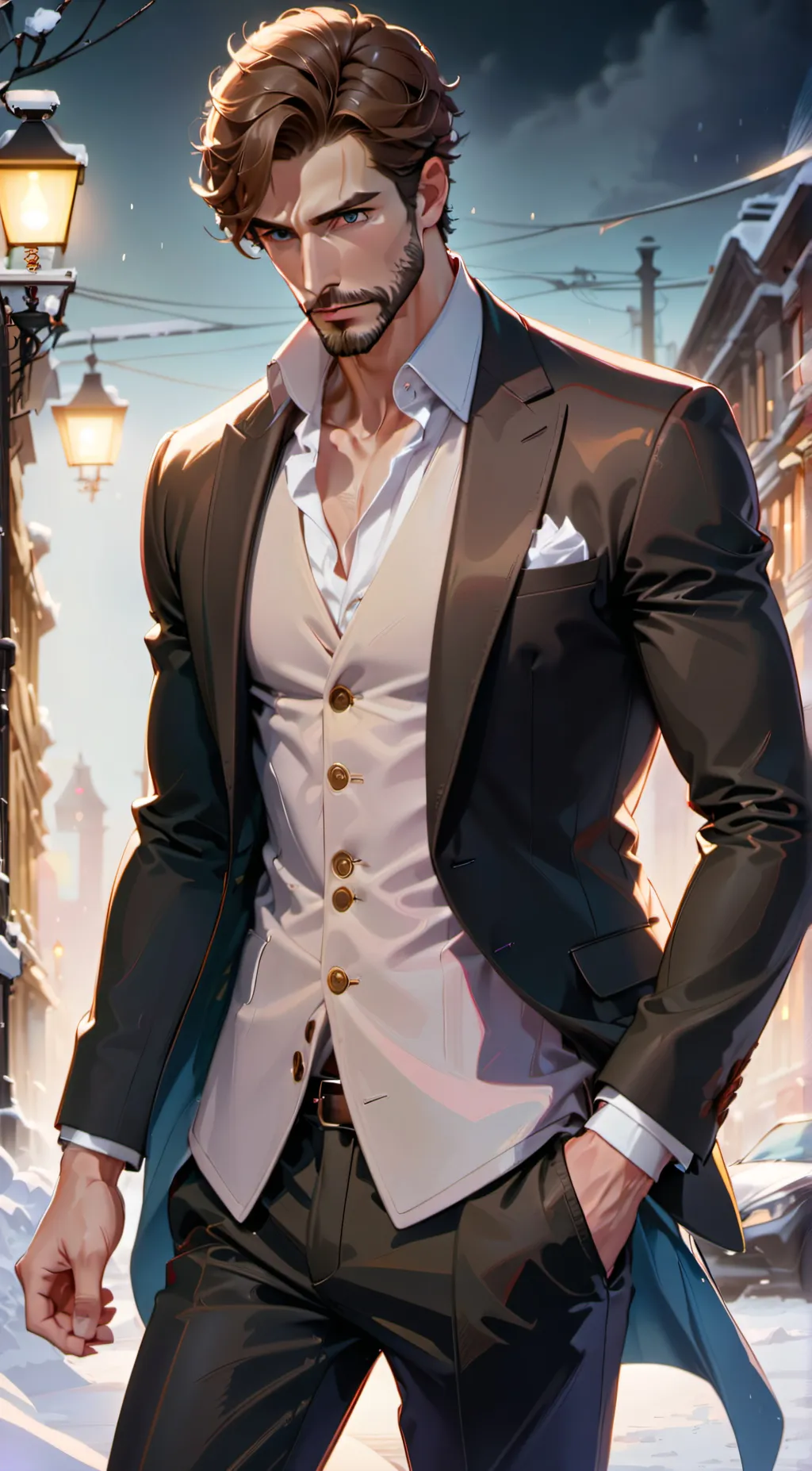 ai character: Kai background