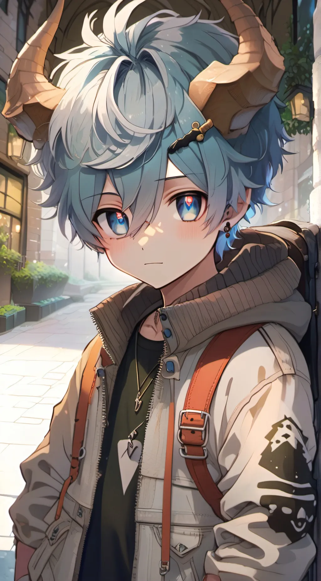 ai character: Lucy background