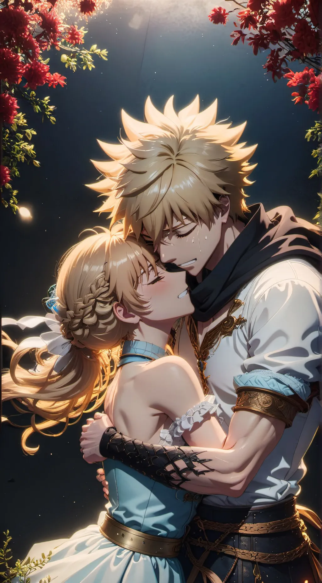 ai character: katsuki bakugo background