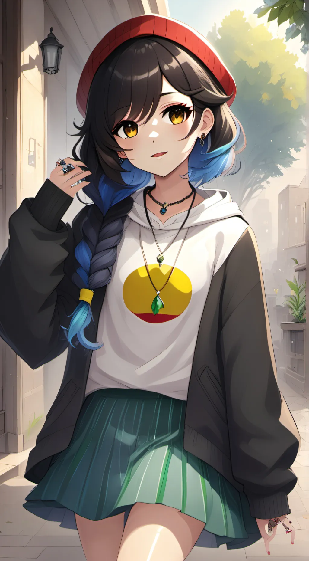 ai character: Disaster  background