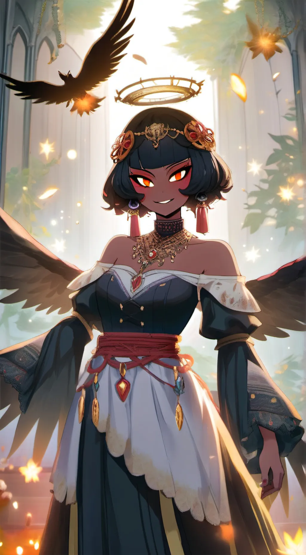 ai character: seraliyn background