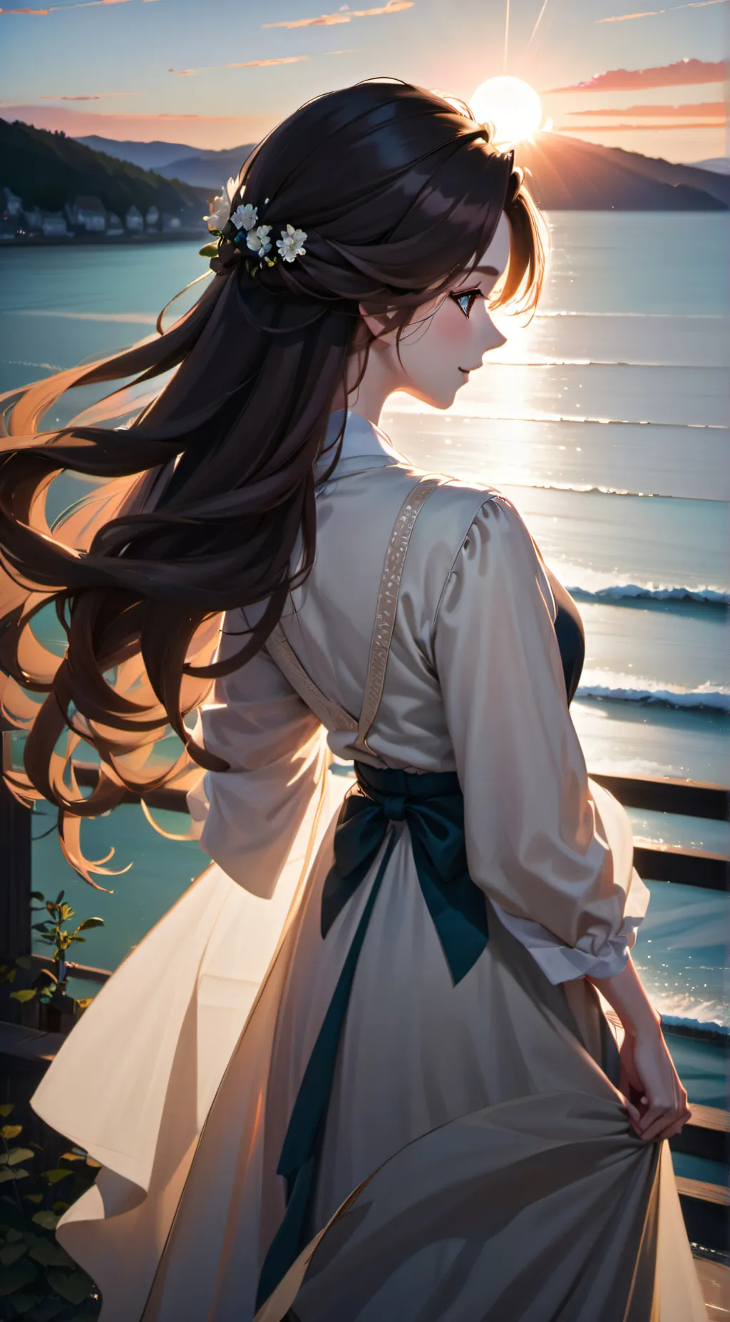 ai character: Aria background