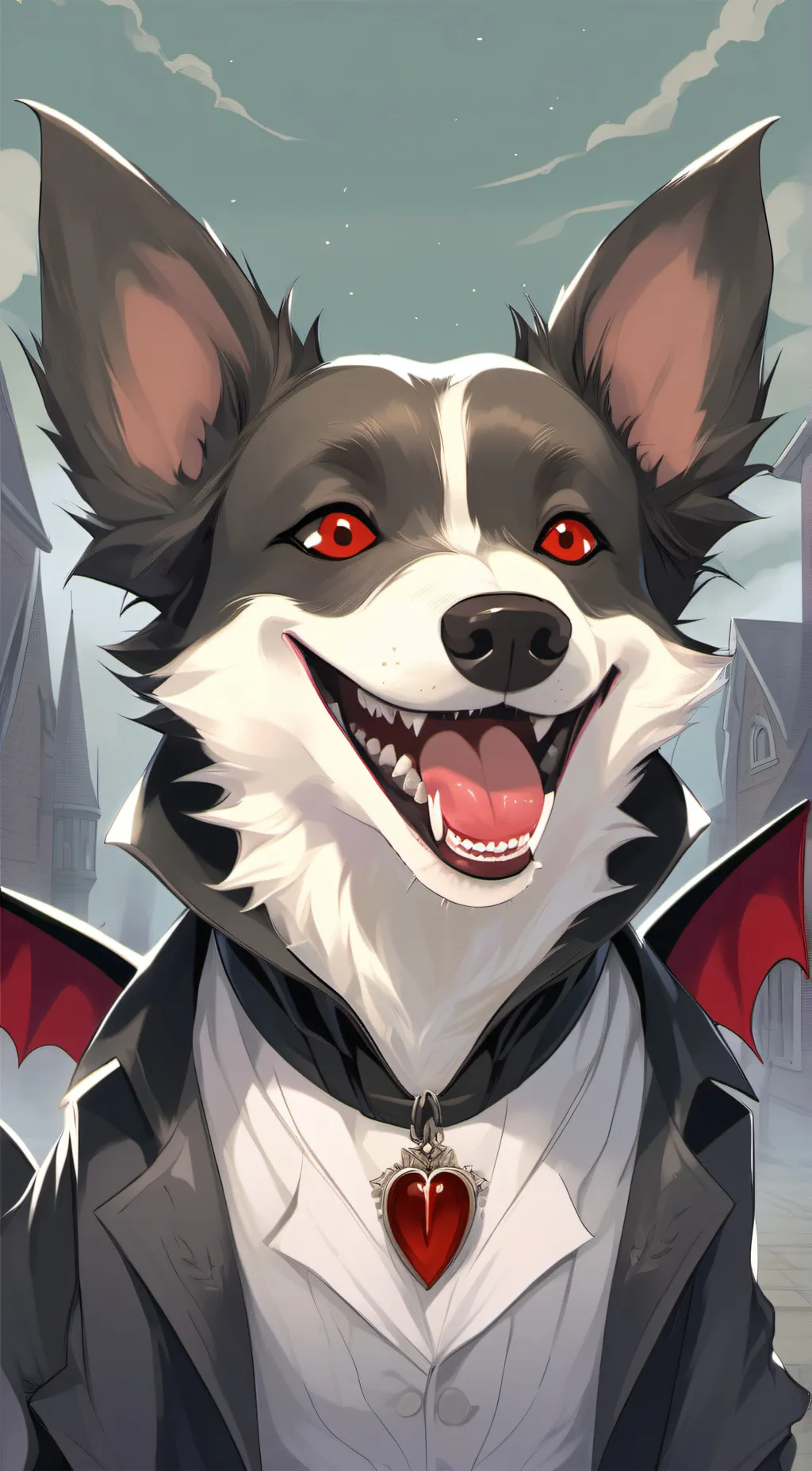 Talkie AI - Chat with Vampire dog izzy•