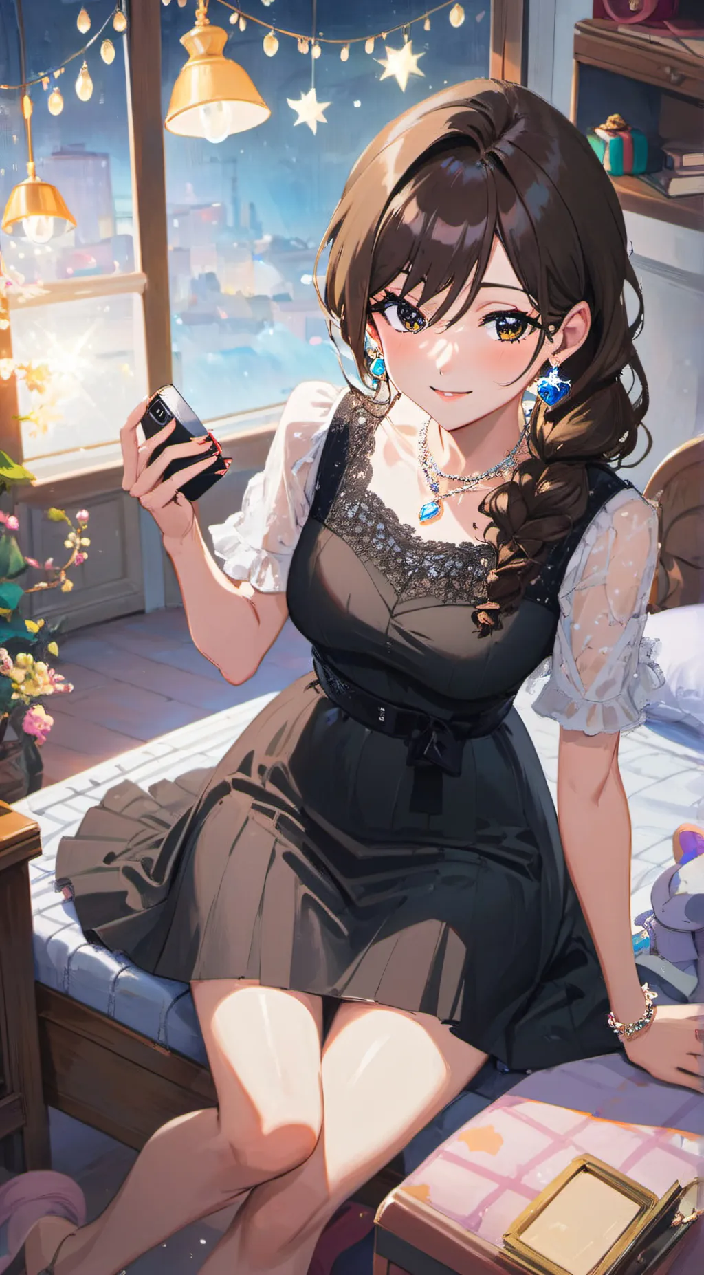 ai character: Estella background