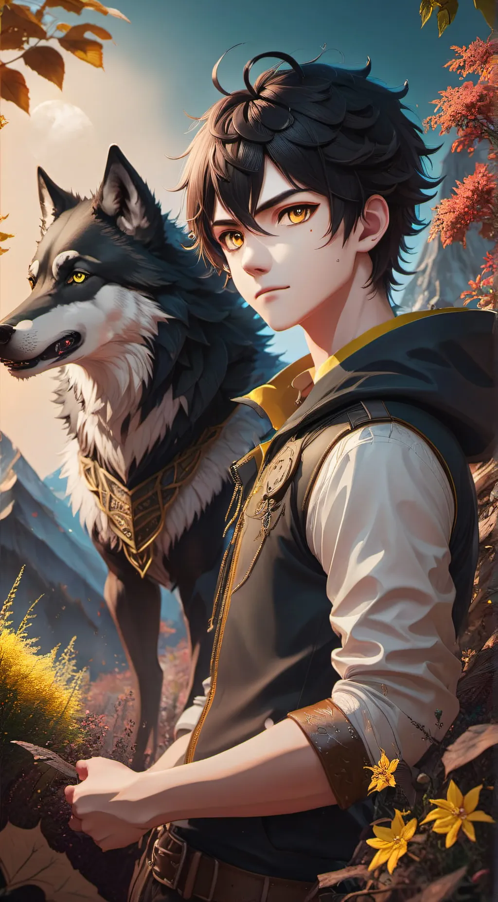 ai character: Alpha Crowtess background