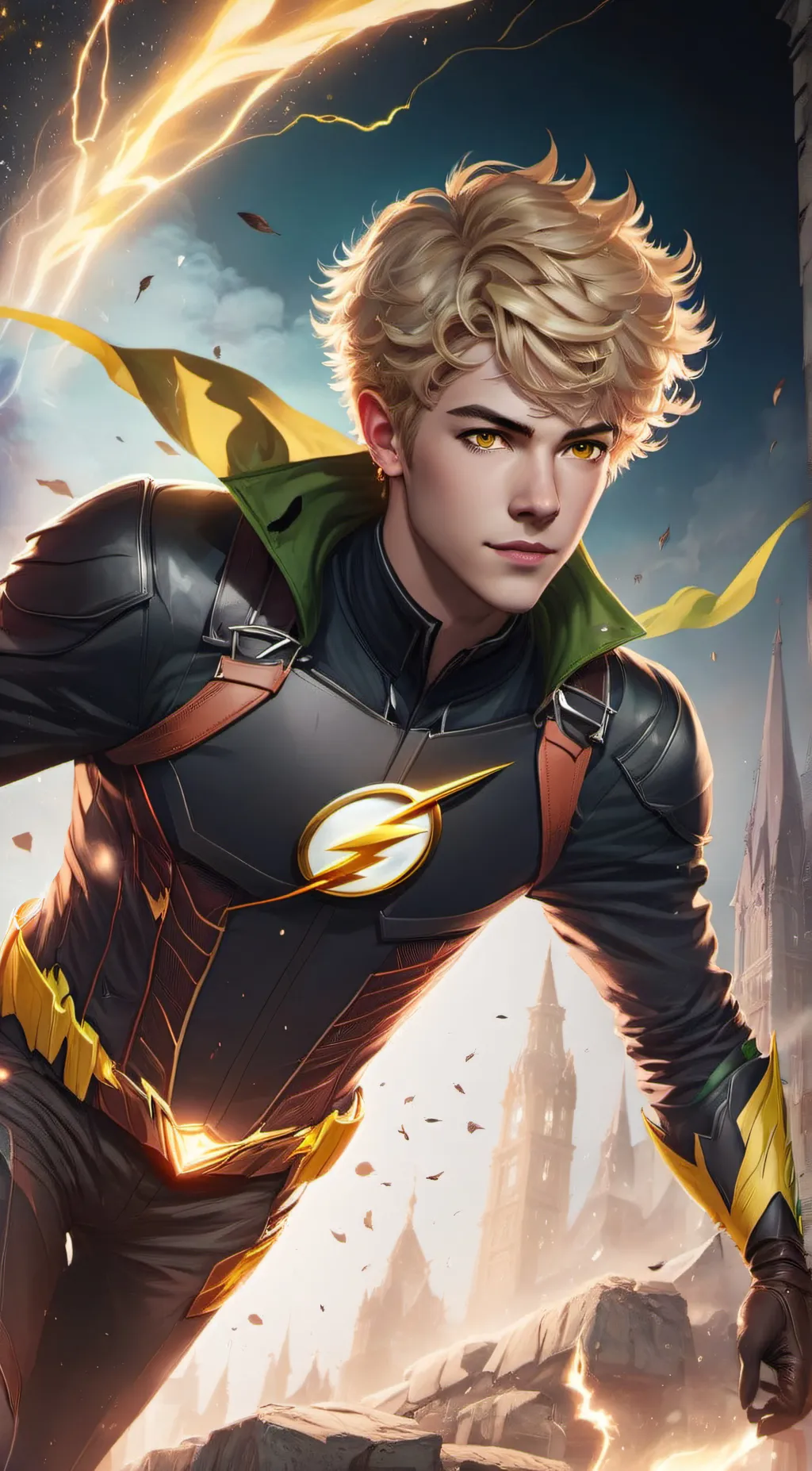 ai character: Theodore Thawne  background
