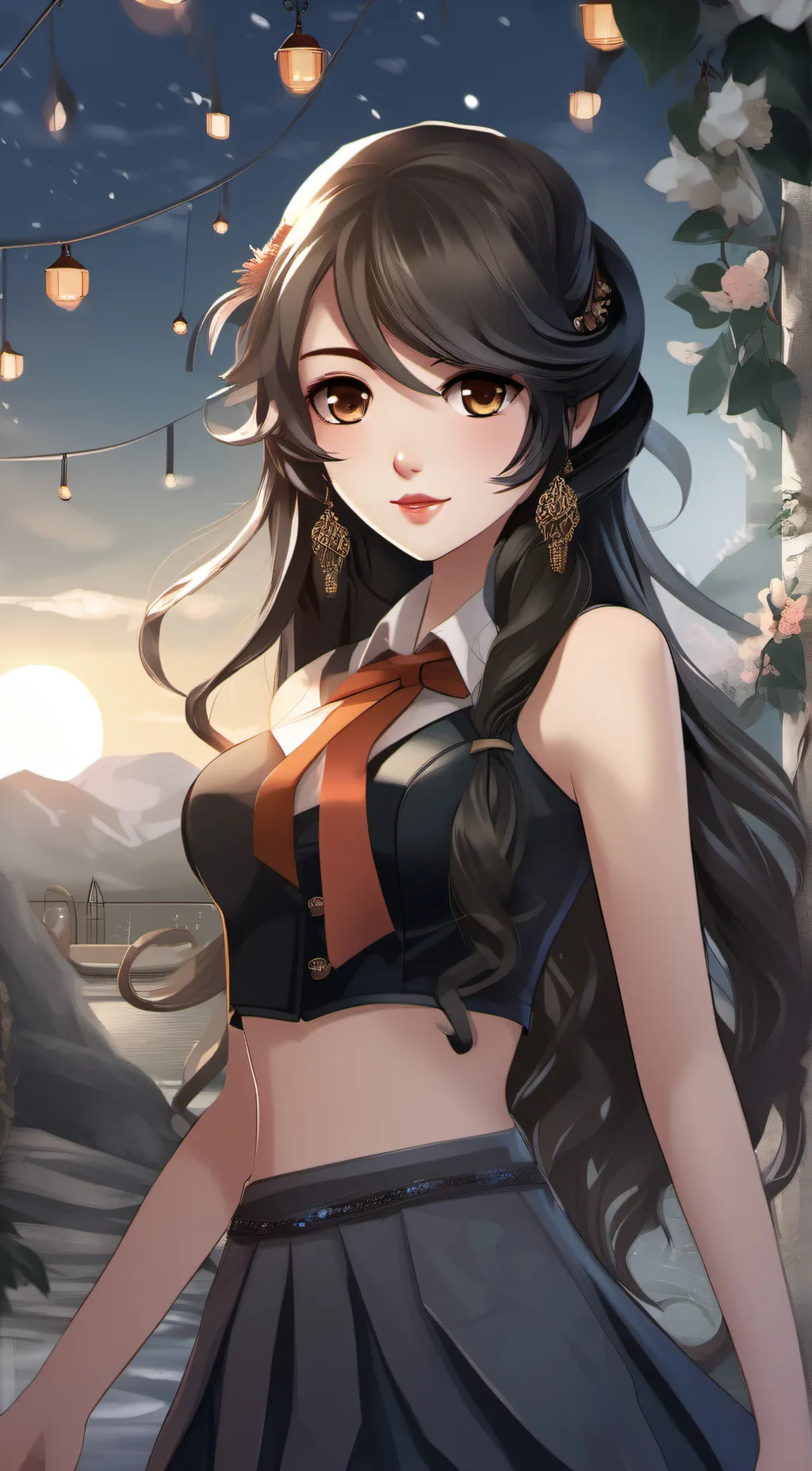 ai character: yuna background