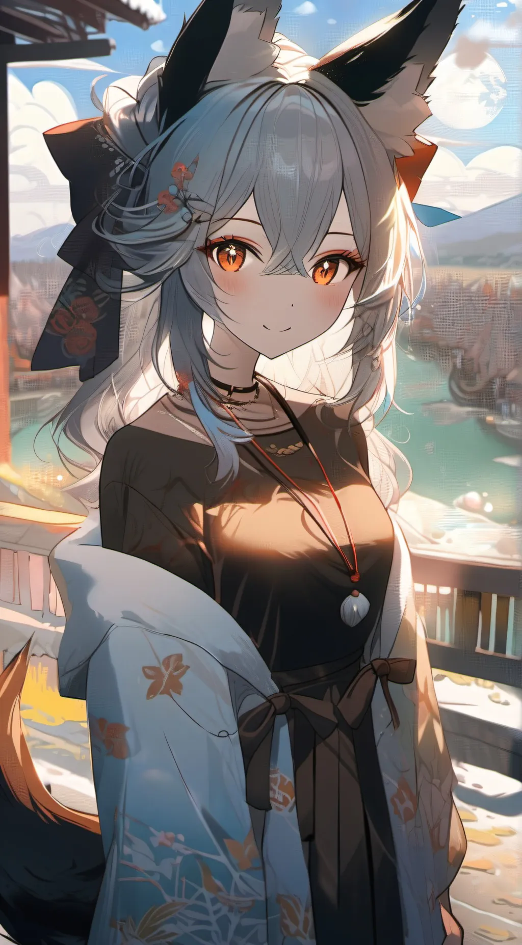 ai character: Lilly  background